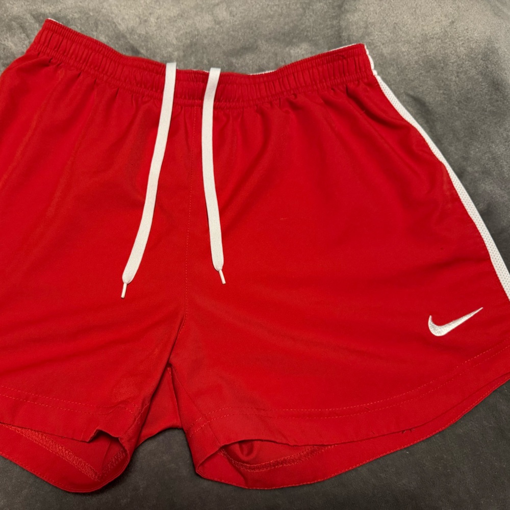 Nike Women's Bright Red Running Shorts